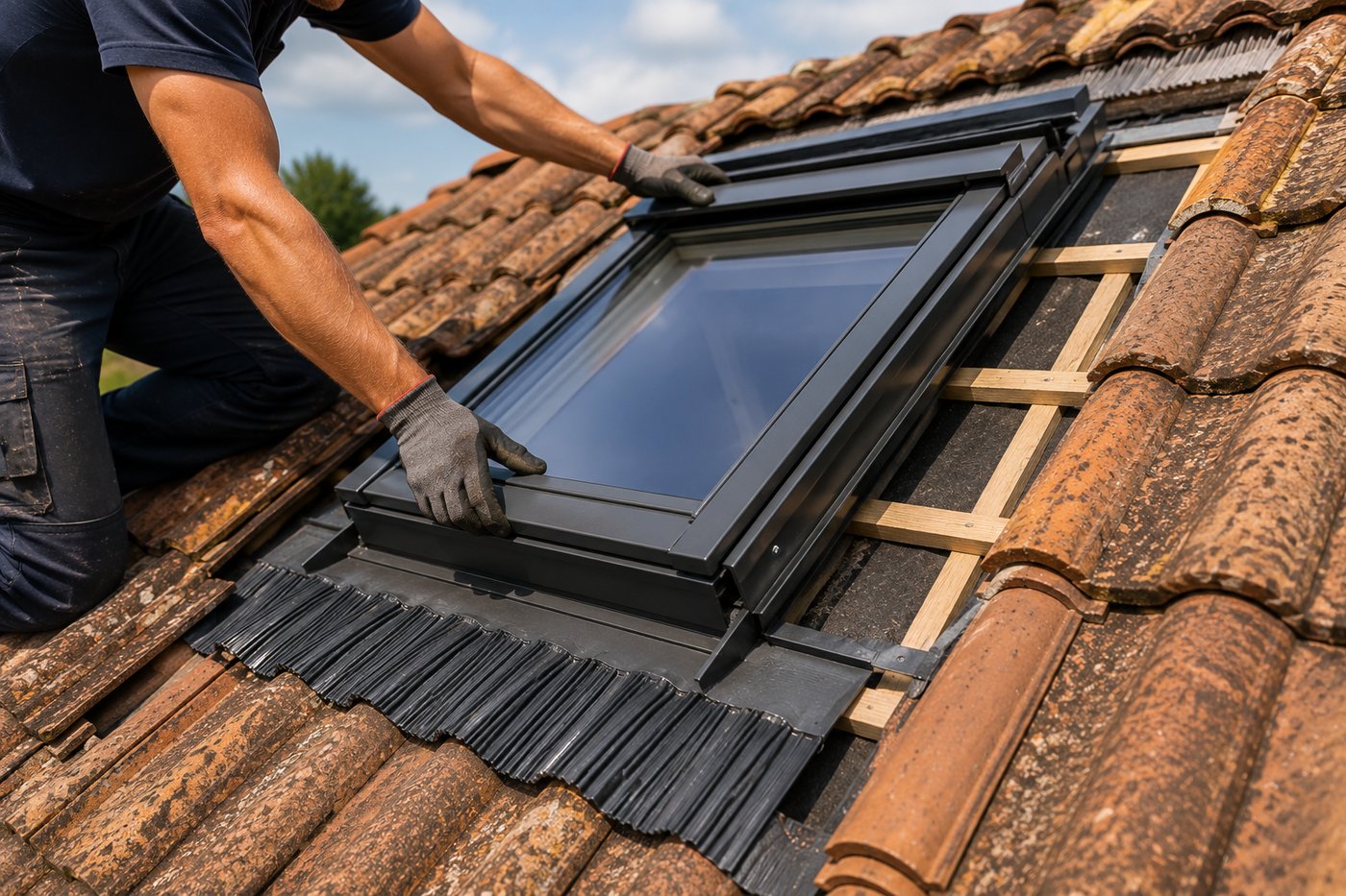 Installation et remplacement de Velux — i.C Couverture, La Crau